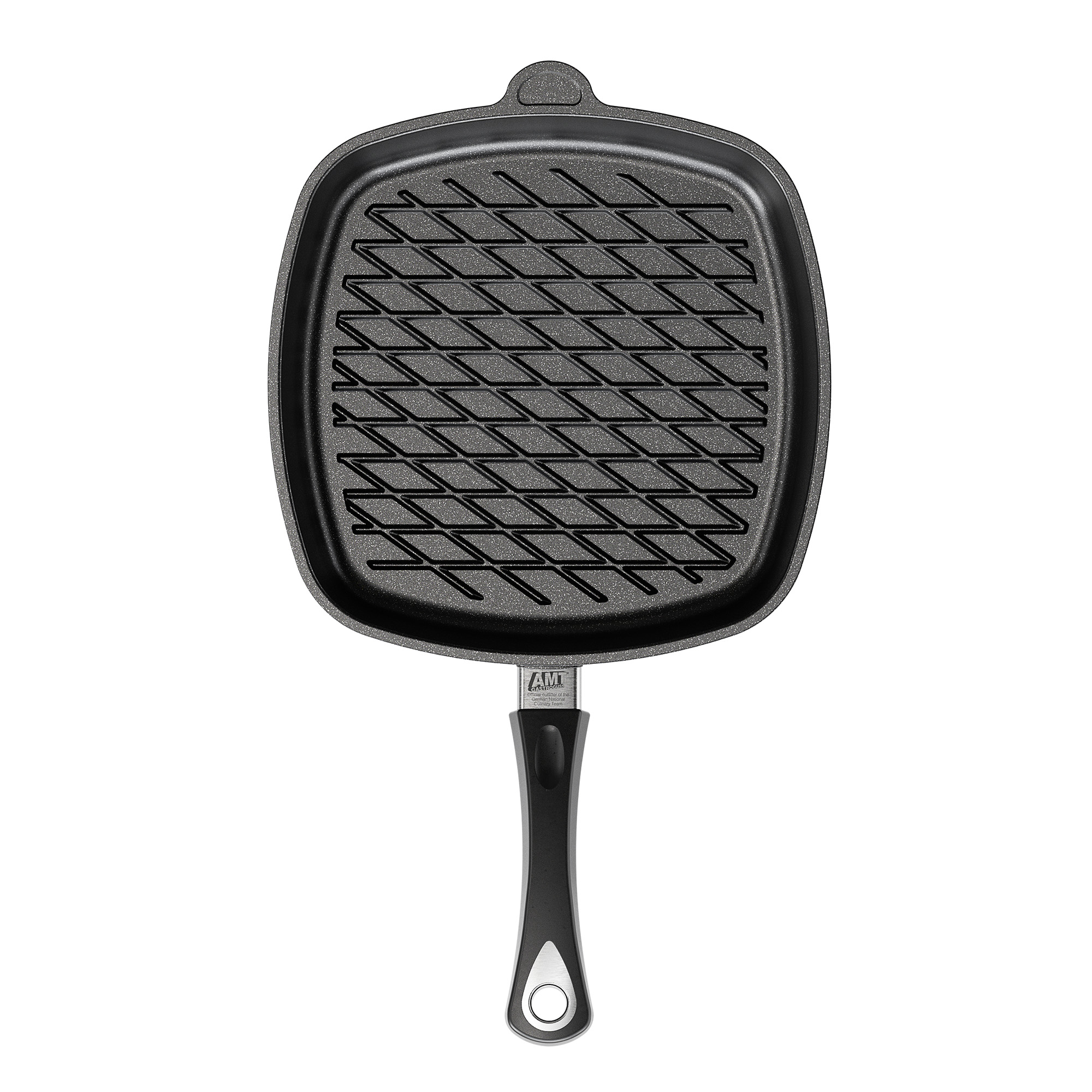 Square Pan with BBQ surface, 11 x 11 x 2 inch gallery 1