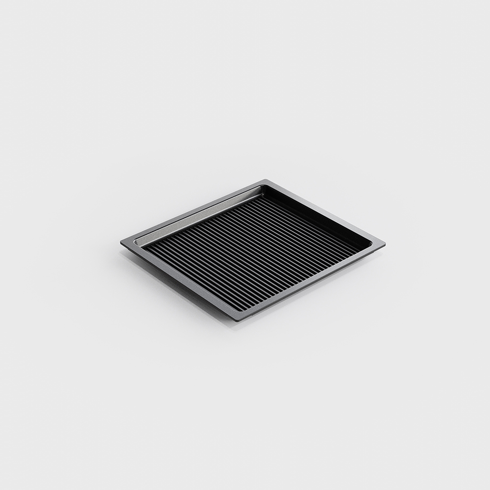 Gastronorm 2/3, 1 inch deep with Grill surface gallery 1