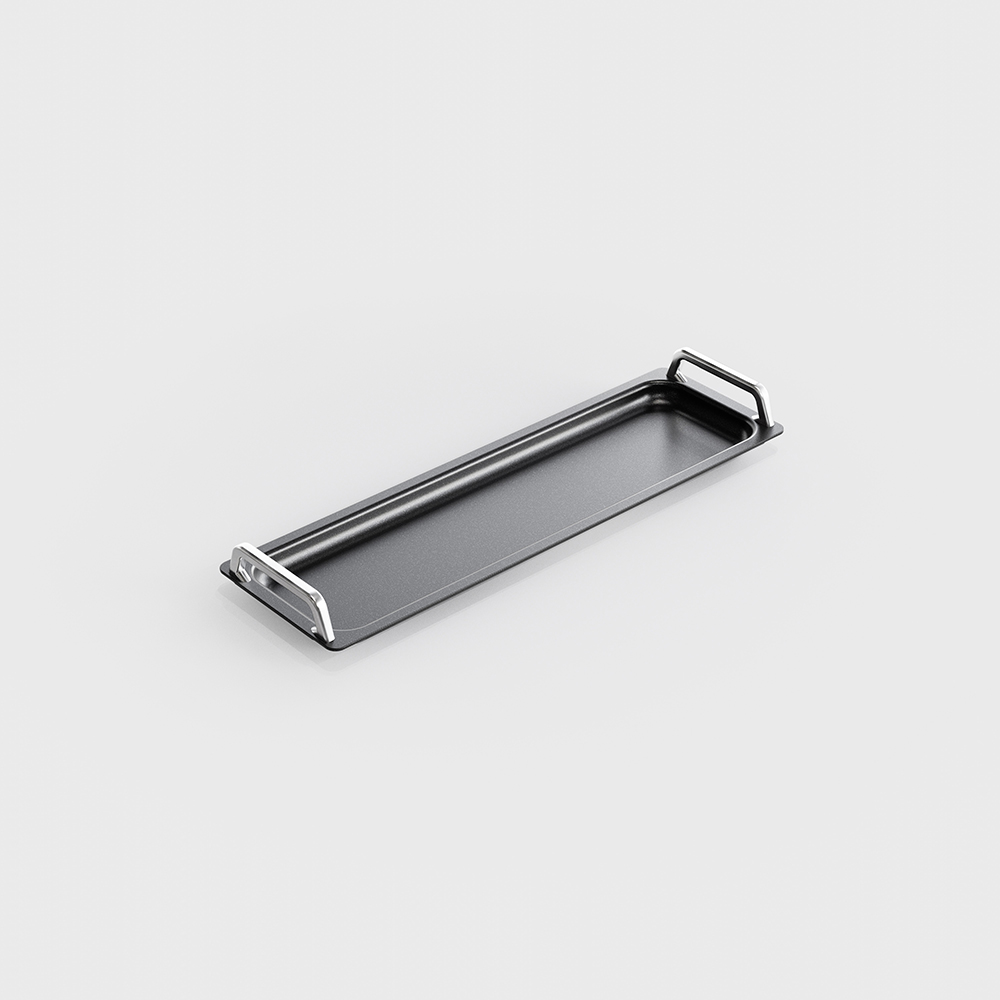 Gastronorm 2/4, 1 inch deep with Handles gallery 1