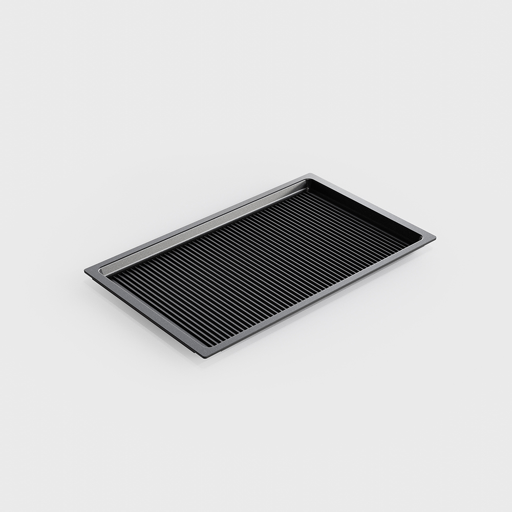 Gastronorm 1/1, 1 inch deep, grill surface gallery 1