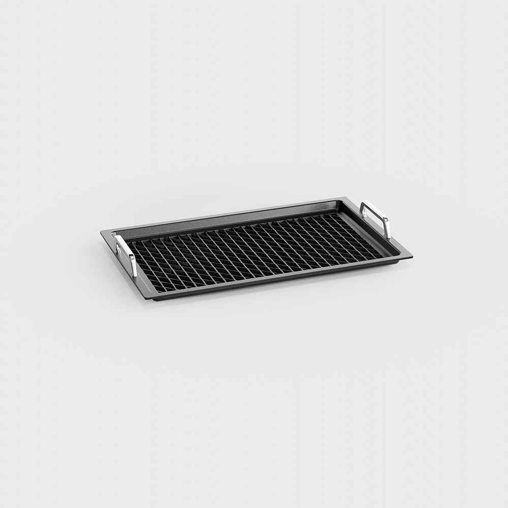 Gastronorm 1/1, perforated BBQ surface, handles gallery 2