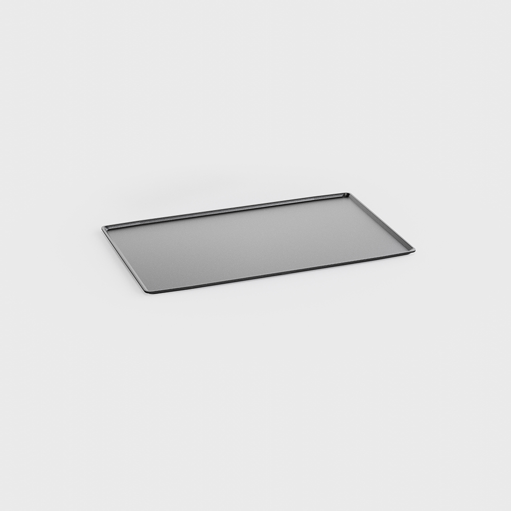 Gastronorm 1/1, Baking Tray with stacking aid, flat gallery 2