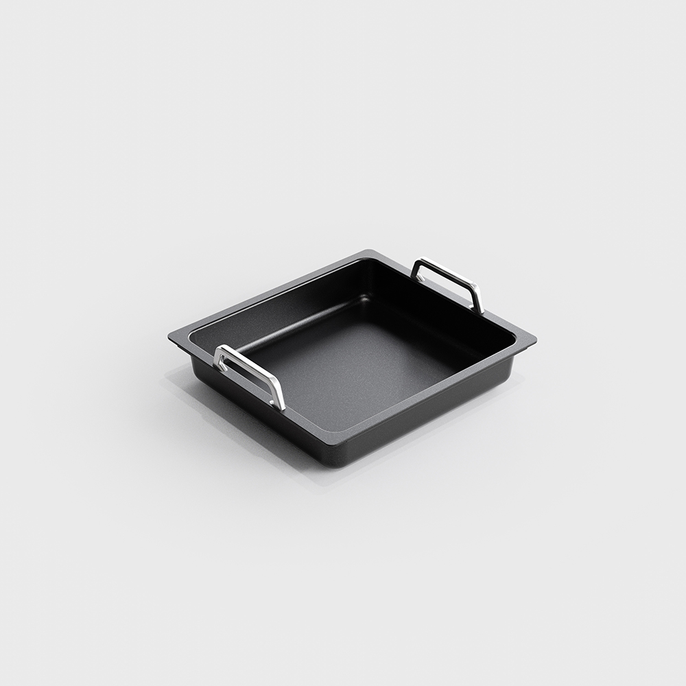Gastronorm container 2/3, 2 inch deep, handles gallery 1