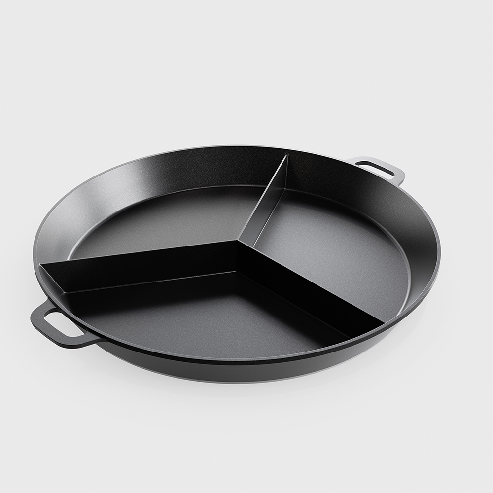 Large capacity Pan , Ø 31,5 inch, 3 Segments gallery 1