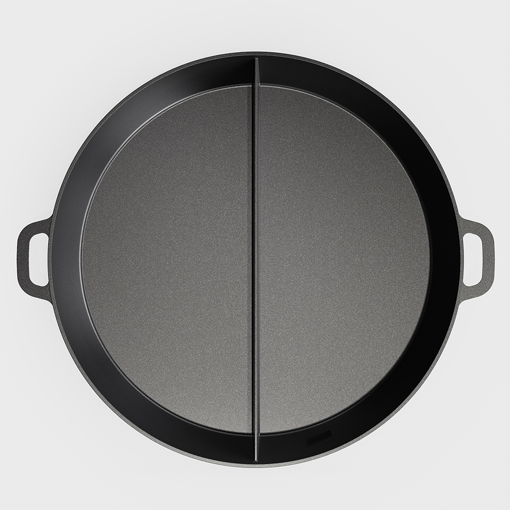 Large capacity Pan, 2 Segments gallery 4